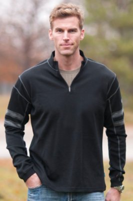 Men's Kuhl Team Wool Pullover, BLACK, Size LARGE