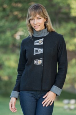 Women's Audrey Boiled Wool Jacket