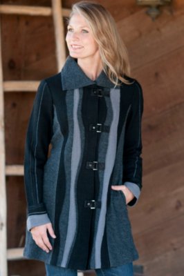 Women’s Bandolier II Boiled Wool Coat