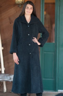 Women’s Berber Fleece Long Coat