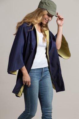 Women's Patty Reversible Lightweight Poncho