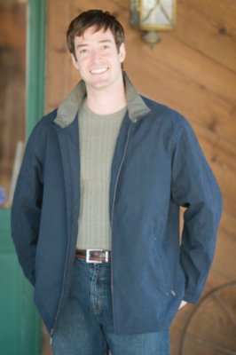 Men's Microseta Front Zip Jacket