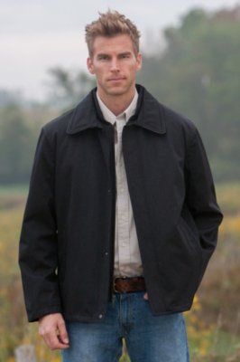 Men's Melange Waterproof Bomber Jacket 