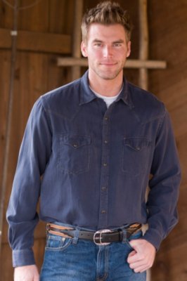 Men's Micro Bedford Cord Shirt