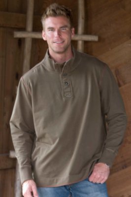Men's Hawthorne Buck Mock Pullover
