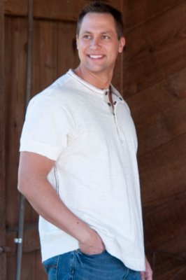 Men's Buckley Slub Jersey Cotton Henley