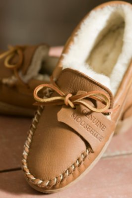 Moose Hide Moccasin Slippers