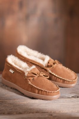 High-Back Moc Sheepskin Slippers