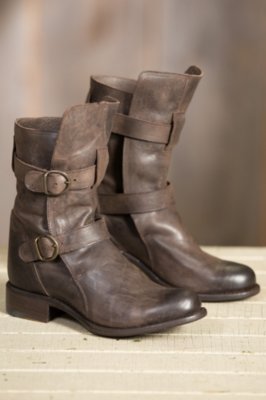 Women's Sonora Brooklyn Leather Boots, DARK BROWN
