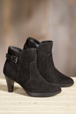 Women's Blondo Isla Waterproof Suede Boots, BLACK