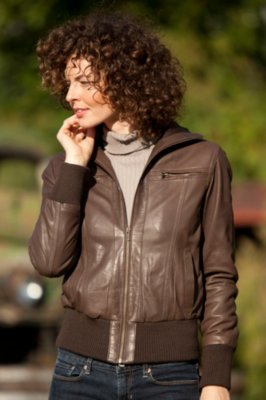 Women’s EMU Third Reef Leather Bomber Jacket