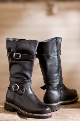 Women's Engineer Double Buckle Boots