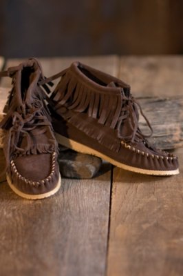 Women's Ankle High Indian Moccassins