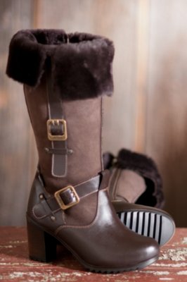Women's Tall Andrea Shearling Sheepskin Boots