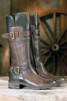Women's Lenia of Italy Tall Shearling Boots