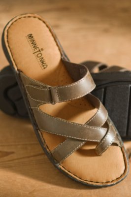 Women's Fisherman Slide Minnetonka Sandals