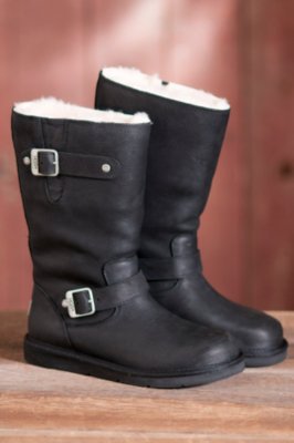 Women's Kensington UGG Boots, BLACK, Size 5 B(M) US