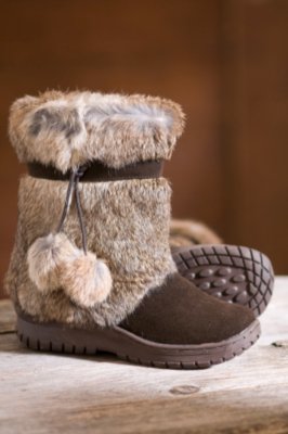 Women's Rabbit Fur Boots
