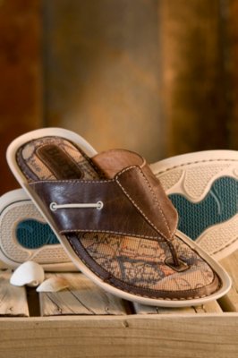 Men's Born Surf Leather Thong Sandals