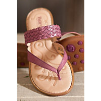 Women's Born Joya Braided Leather Sandals, BORDO, Size 10