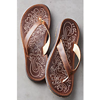 Women's Olukai Paniolo Leather Sandals, NATURAL