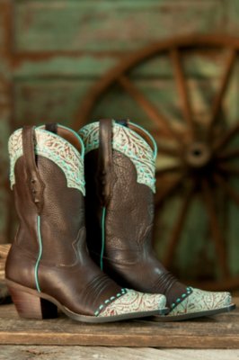 Women's Ariat Dixie Tooled Leather Boot