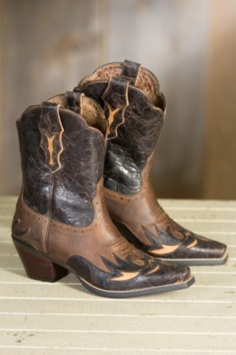 Women's Ariat Dahlia Leather Cowboy Boots