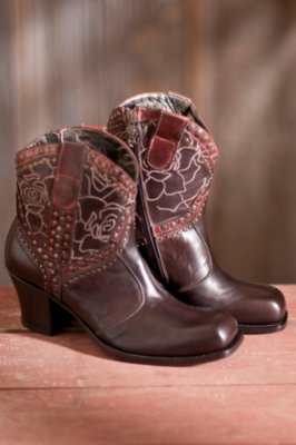 Women’s Mark Nason Nici Rose Leather Boots