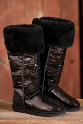 Women’s Over-the-Knee Bailey Button Sparkles UGG Boots