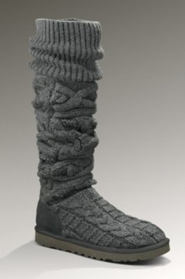 Women’s UGG Over-the-Knee Twisted Cable Boots