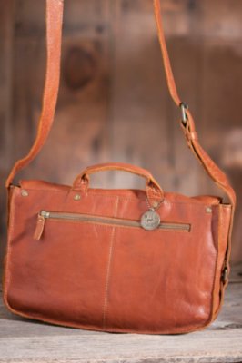Dylan Leather Messenger Bag
