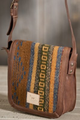 Oaxacan Small Crossbody Leather Bag