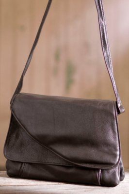 Women's Tulip Leather Handbag