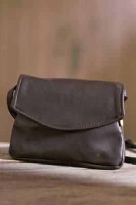 Women's Pansy Leather Handbag