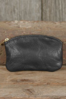 Zip Coin Leather Bag