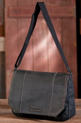 Marc New York Retro Waxed Cotton Messenger Bag