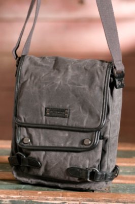Marc New York Rivington Canvas Shoulder Bag, CHARCOAL, Size 1 Size