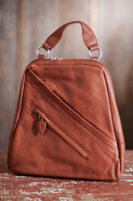 Women's Monica Leather Backpack Handbag