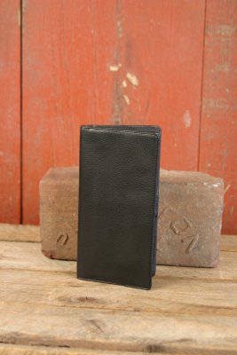 Checkbook Cover, BLACK, Size 1 SIZE