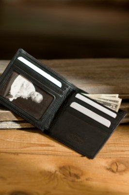 ID Thin Fold Wallet, BLACK, Size 1 SIZE