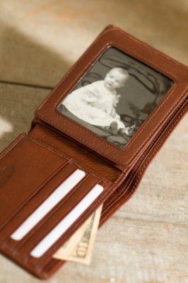 Flipper Bifold Leather Wallet