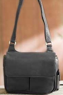 Women's Mini Messenger Leather Handbag
