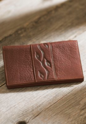 Women's Clutch Vine Leather Wallet