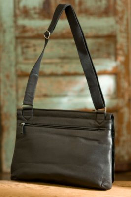 Women's Flat Euro Messenger Handbag
