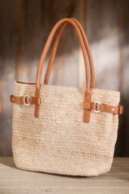 Women's Helen Kaminski Vilano Raffia Handbag
