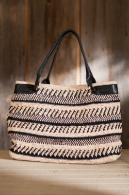 Women's Helen Kaminski Jolla Raffia Tote