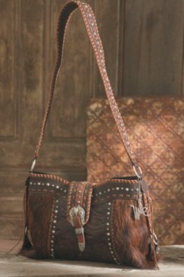 Women's Woodstock Brindle Hipp Leather Handbag