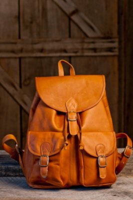 Classic Leather Backpack