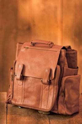 Leather Camping Pack