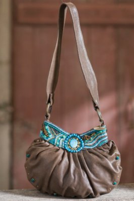 Women's Turquoise Trail Mary Frances Handbag